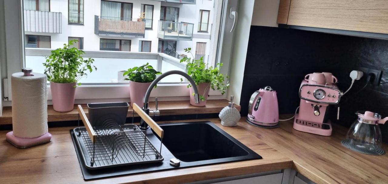Seashell House Apartment วอร์ซอ ภายนอก รูปภาพ